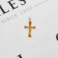 Pre-Owned 9ct Gold Crucifix Pendant