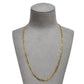 Pre-Owned 9ct Gold Figaro Chain Necklace 20 Inch