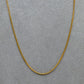 Pre-Owned 9ct Gold Curb Chain Necklace 18 Inch