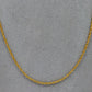Pre-Owned 9ct Gold Prince Of Wales Chain Necklace 24 Inch