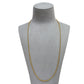 Pre-Owned 9ct Gold Prince Of Wales Chain Necklace 24 Inch