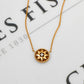 Pre-Owned 18ct Gold DIOR Rose De Vents Necklace