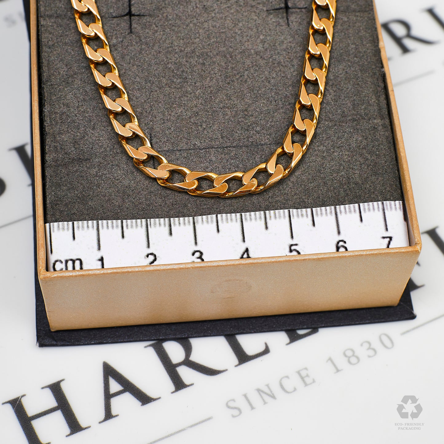 Pre-Owned 9ct Gold Curb Chain Necklace 20 Inch