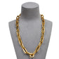 Pre-Owned 18ct Gold Oval link Necklace 20 Inch