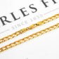 Pre-Owned 18ct Gold Curb Chain Necklace 17 Inch