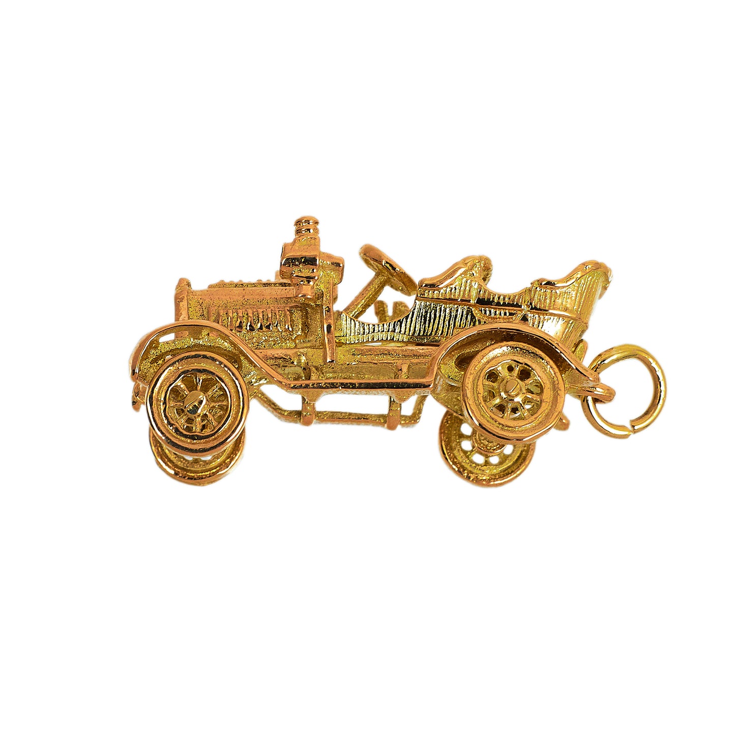 Pre-Owned 9ct Gold Vintage Style Car Charm