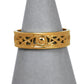 Pre-Owned 9ct Gold Celtic Knot Design Band Ring Size P
