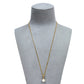Pre-Owned 9ct Gold Cultured Pearl Pendant & Chain 20 Inch