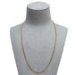 Pre-Owned 9ct Gold Curb Chain Necklace 22 Inch