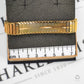 Pre-Owned 18ct Gold Bar Link Bracelet & Curb Edge 7.5 Inch