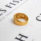 Pre-Owned 18ct Gold CZ Ring & CZ Sides Size Q