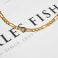 Pre-Owned 9ct Gold Figaro Chain Bracelet 7.5 Inch