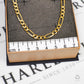 Pre-Owned 9ct Gold Figaro Chain Bracelet 7.5 Inch
