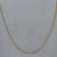 Pre-Owned 9ct Gold Belcher Chain Necklace 20 Inch