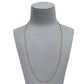 Pre-Owned 9ct Gold Belcher Chain Necklace 20 Inch