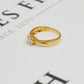 Pre-Owned 9ct Gold CZ Dress Ring Size M