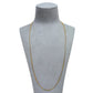 Pre-Owned 18ct Gold Box Chain Necklace 24 Inch