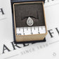 Pre-Owned 18ct White Gold Pear Shaped Diamond Cluster Pendant
