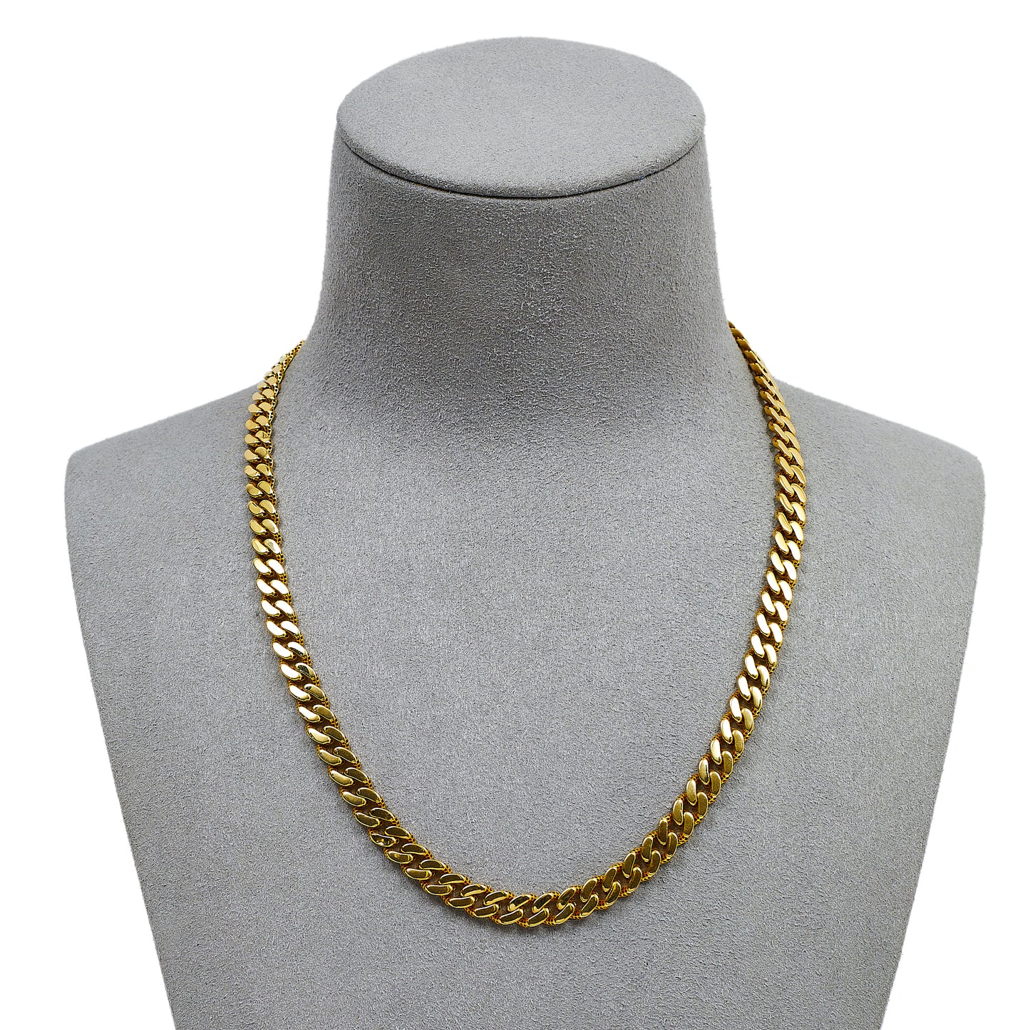 Pre-Owned 14ct Gold Curb Chain Necklace 16 Inch