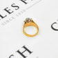 Pre-Owned 18ct Gold Diamond Cluster Ring Size O