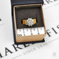 Pre-Owned 18ct Gold Diamond Cluster Ring Size O