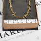 Pre-Owned 9ct Gold Figaro Chain Necklace 18 Inch