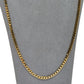 Pre-Owned 9ct Gold Curb Chain Necklace 30 Inch