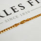 Pre-Owned 9ct Gold Curb Chain Necklace 30 Inch