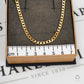 Pre-Owned 9ct Gold Curb Chain Necklace 30 Inch