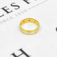 Pre-Owned 18ct Gold 2 Tone 3 Diamond Band Ring Size T