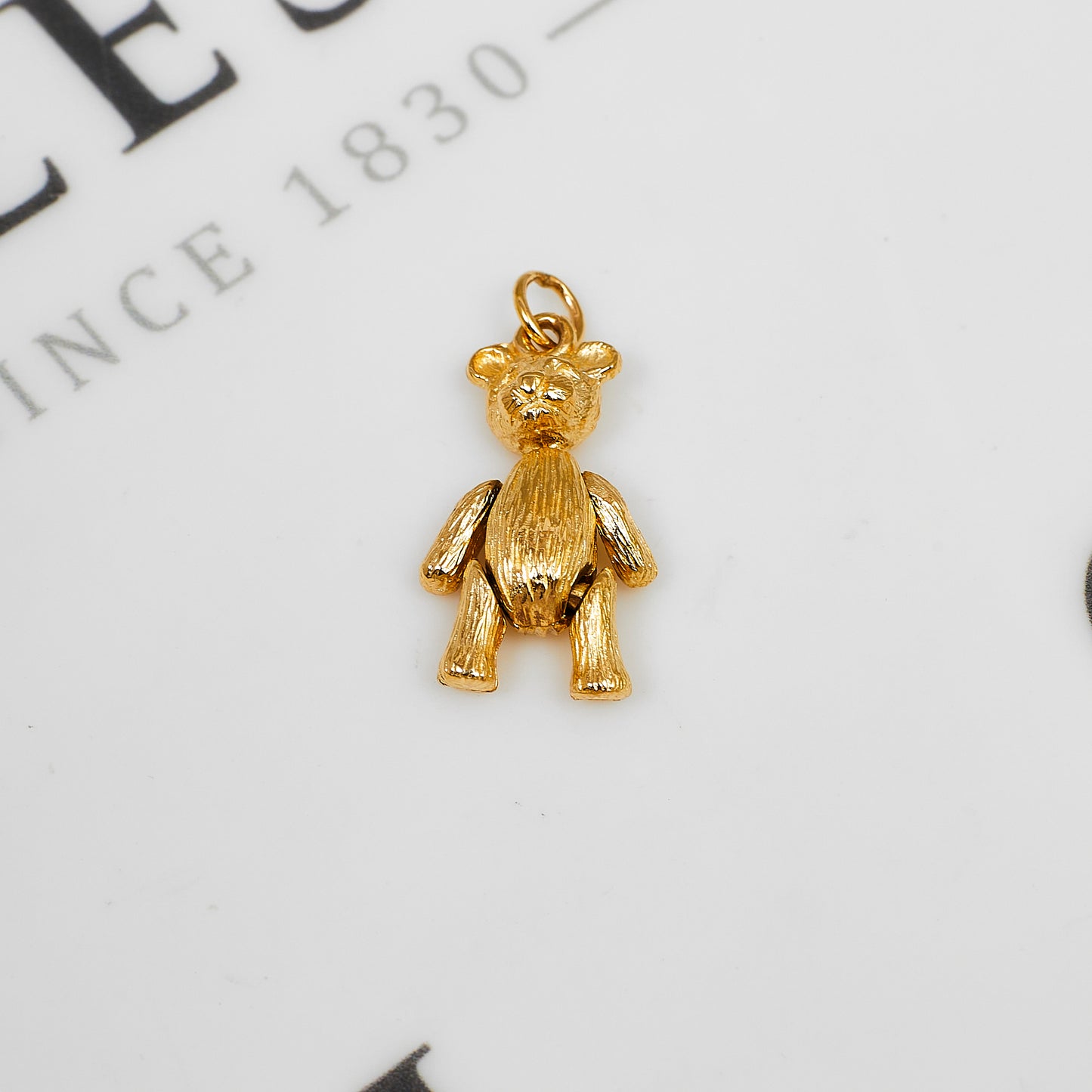 Pre-Owned 9ct Gold Teddy Bear Pendant