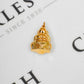 Pre-Owned 9ct Gold Buddha Pendant