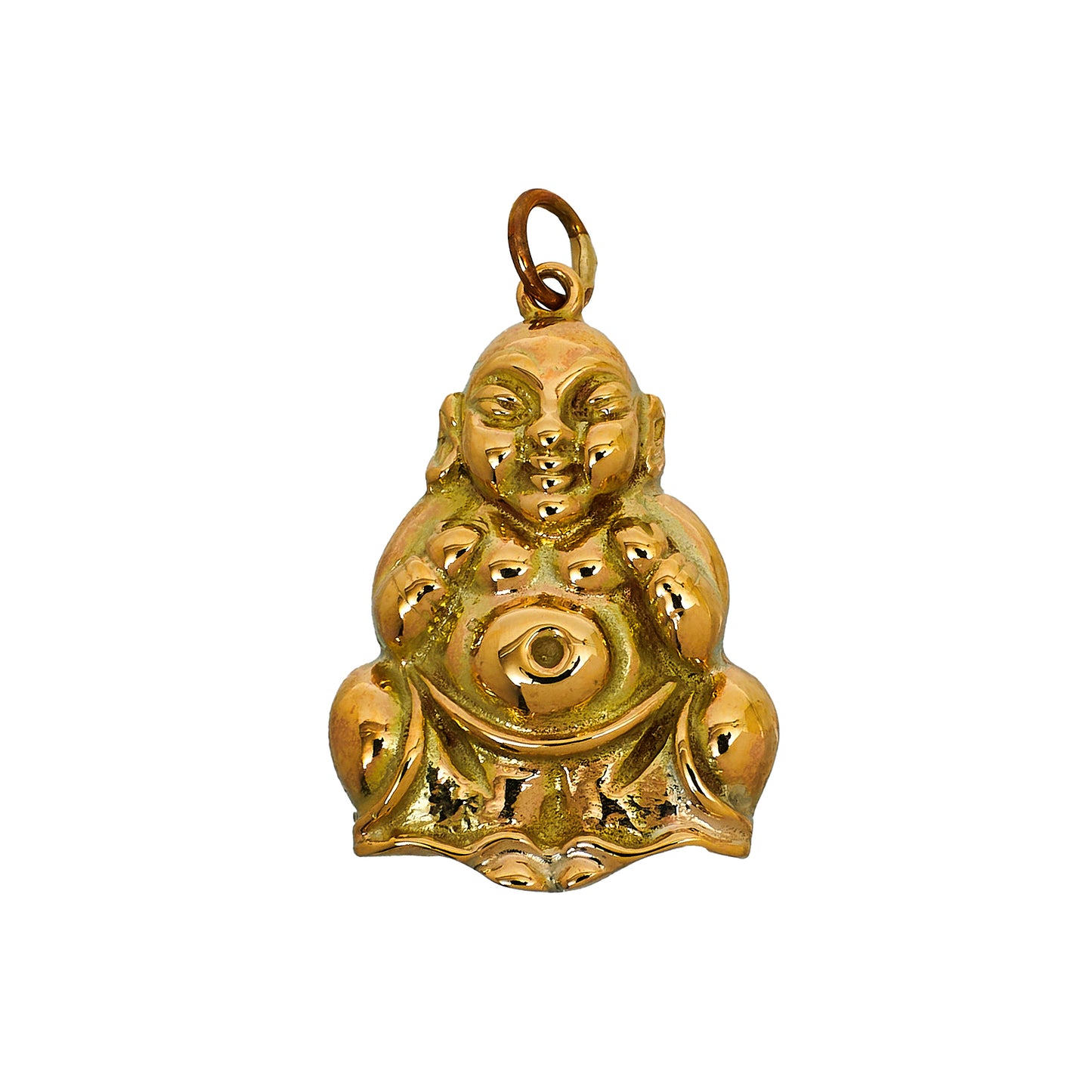 Pre-Owned 9ct Gold Buddha Pendant