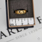 Pre-Owned 9ct Gold & 3 Diamond Elephant Ring Size K.5