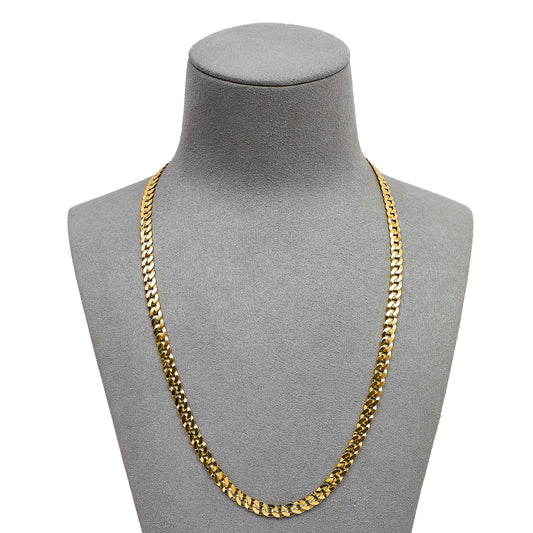 Pre-Owned 14ct Gold Curb Chain Necklace 20 Inch