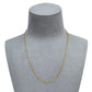 Pre-Owned 9ct Gold Paper Chain Necklace 16 Inch