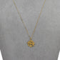 Pre-Owned 9ct Gold Special Sister Pendant & Chain Necklace