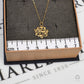 Pre-Owned 9ct Gold Special Sister Pendant & Chain Necklace