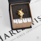 Pre-Owned 9ct Gold Double Dolphin Pendant