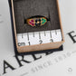 Pre-Owned 9ct Gold Multi Gemstone Dress Ring Size L