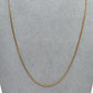 Pre-Owned 9ct Gold Curb Chain Necklace 21 Inch