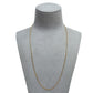 Pre-Owned 9ct Gold Curb Chain Necklace 21 Inch