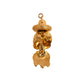 Pre-Owned 9ct Gold Man In Sombrero & Guitar Charm