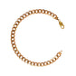 Pre-Owned 9ct Gold Curb Chain Bracelet 8.5 Inch