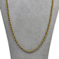 Pre-Owned 9ct Gold Belcher Chain Necklace 24 Inch