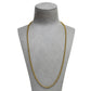 Pre-Owned 9ct Gold Belcher Chain Necklace 24 Inch