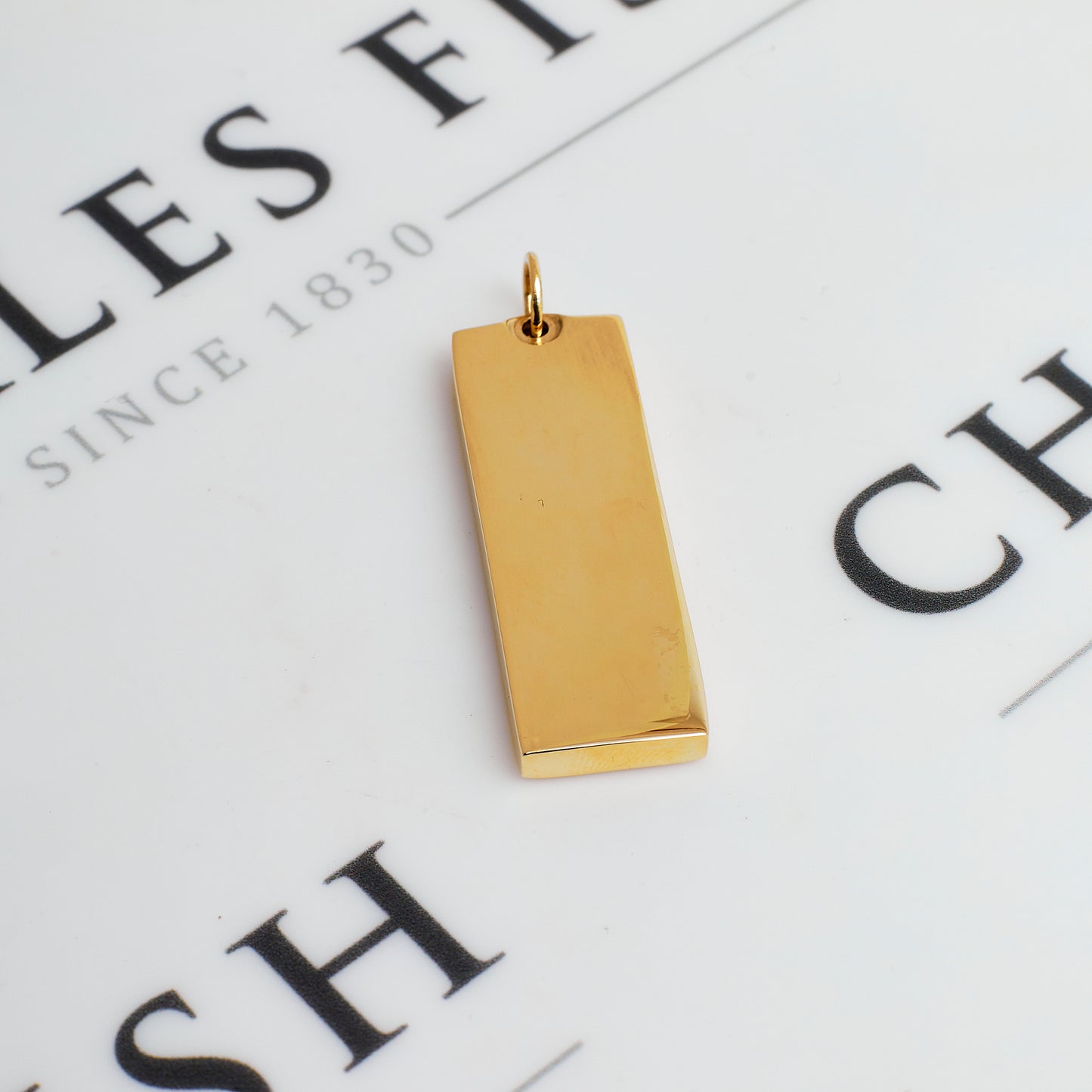 Pre-Owned 9ct Gold Ingot Pendant