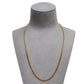 Pre-Owned 9ct Gold Hollow Curb Chain Necklace 20 Inch