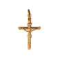 Pre-Owned 9ct Gold Hollow Crucifix Pendant