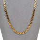 Pre-Owned 9ct Gold Curb Chain Necklace 20 Inch